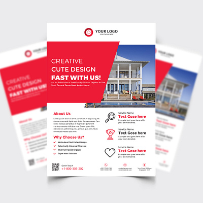 Business commercial flyer branding design estate graphic design illustration logo real real estate ui vector