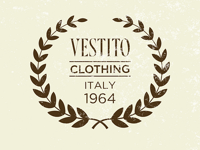 Vestito Logo adobe illustrator branding design graphic design illustration logo olive