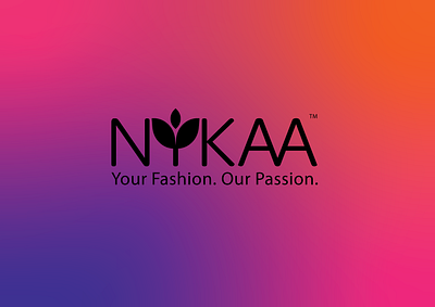 NYKAA REBRAND adobe illustrator adobe photoshop advertising brand identity branding graphic design illustration logo logo design marketing communication