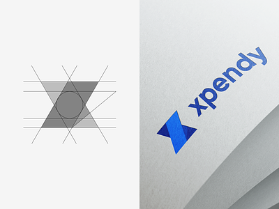Xpendy- FinTech Branding app branding design finance fintech logo web xpendy