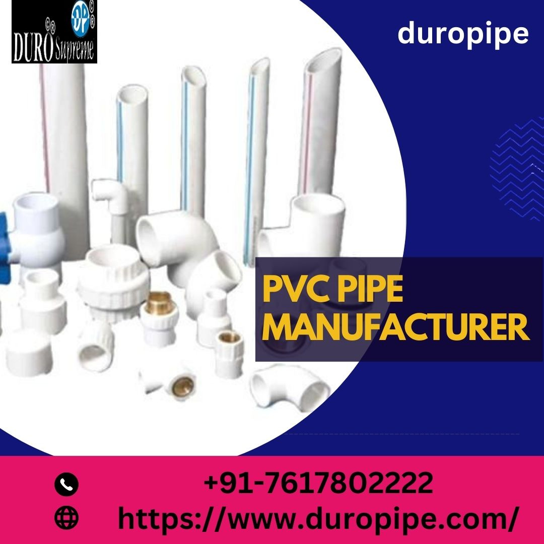 pvc pipe manufacturer by duro pipe on Dribbble