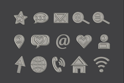 Silver Icons designs, themes, templates and downloadable graphic elements  on Dribbble