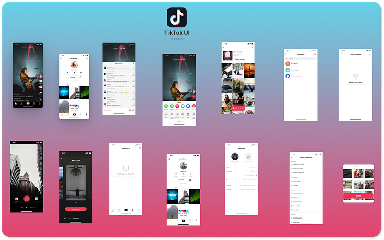 Tiktok Ui By Abidoye Joseph Oluwatimilehin On Dribbble
