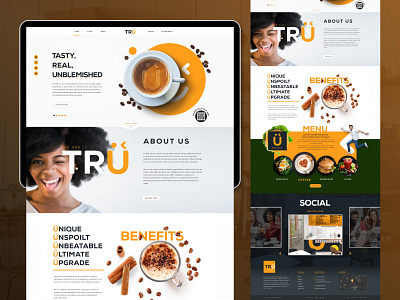 TRU | Website | UI/UX branding design graphic design illustration logo logo design ui vector web design web development