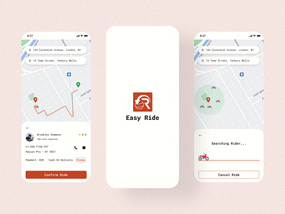 Ride Sharing Application app app development app design appdesign mobileappdesign branding design graphic design illustration logo ui ux