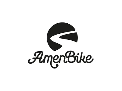 Logo design for Amenbike brand branding design graphic design logo logo design