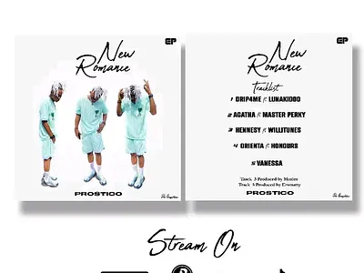 Ep Album ( Back and Front ) album art branding dribble edit ep flyer graphic design illustration logo motion graphics pop song cover ux vector