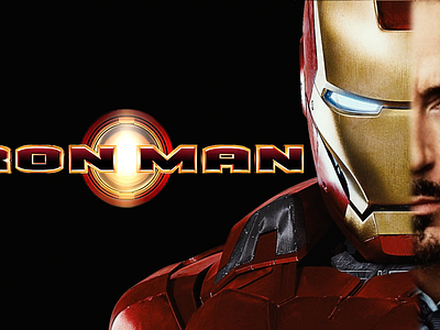 Iron man Poster Design adobe photoshop graphic design iron man movie poster photo manipulation poster design