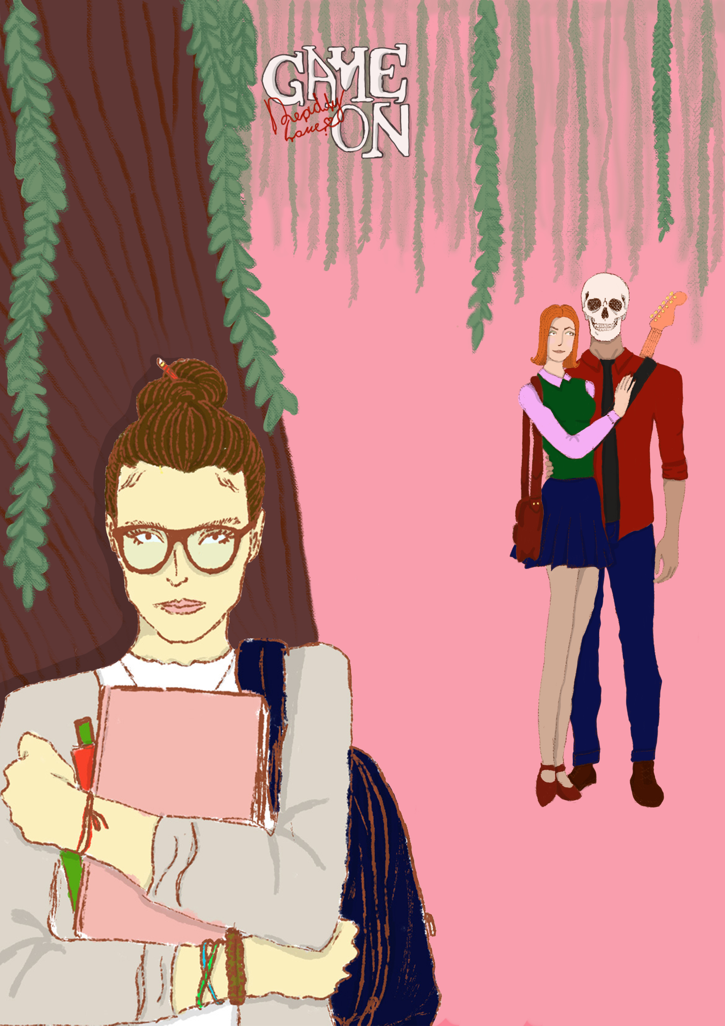 Comics "Game On: Deydly Love" illustration