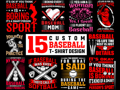 Wholesale Custom Fashion Design T Shirts Professional Baseball