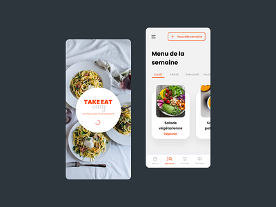 Take Eat easy app dailyui dailyuichallenge design eat figma food mobile ui
