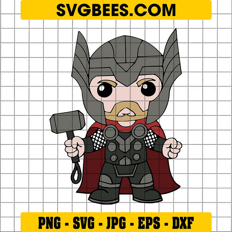 Thor SVG by SVGbees SVG Files for Cricut Get Premium SVGs on Dribbble