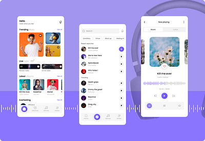 Day 07 - Music Player 100 days ui challenge daily ui challenge design music player music ui player ui ui design ui design challenge ux