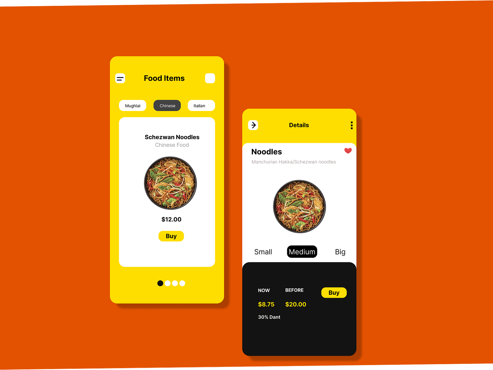 Food Design by Vikash Singh on Dribbble