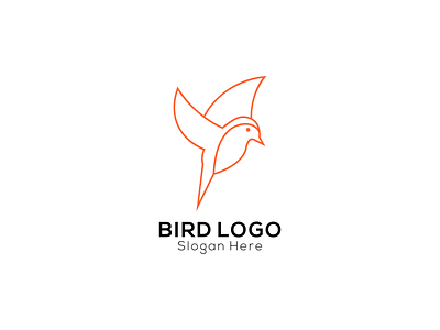 BIRD LOGO 3d aniaml animation app awesome bird brand branding design graphic design identyti illustration logo logos logotypo motion graphics skcets ui usa vector