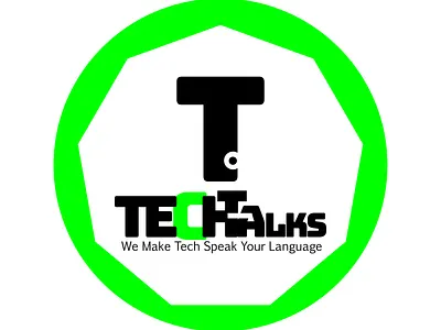 New Updated Tech-Talks Logo branding design graphic design illustration logo typography
