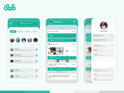 WhatsApp Redesign app mobile ui whatsapp