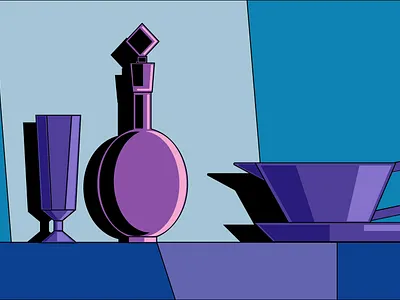 vector still life illustration vector