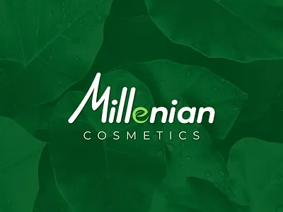 Millenian Cosmetics brand design brand identity branding cosmetics cosmetics brand cosmetics industry cosmetics logo custom logo design graphic design illustration logo typography vector