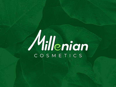 Millenian Cosmetics brand design brand identity branding cosmetics cosmetics brand cosmetics industry cosmetics logo custom logo design graphic design illustration logo typography vector