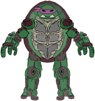 Ninja Turtle design graphic design