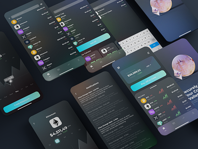 CryptoCoin UX Project - Case Study 4k ai app banking app case study crypto crypto app design douarts finance freelance iphone ui ui design uiux ux ux design ux designer uxui