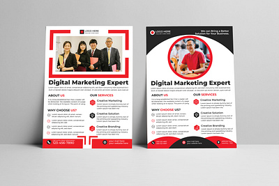 Corporate Digital Marketing Flyer Design Template branding business flyer business flyer design business post corporate corporate flyer corporate flyer design corporate post creative creative flyer design design digital marketing agency flyer design flyer template marketing design marketing flyer modern modern flyer professional professional flyer