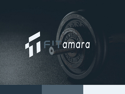 logo for fitamara, fitness club 3d animation branding graphic design logo motion graphics ui