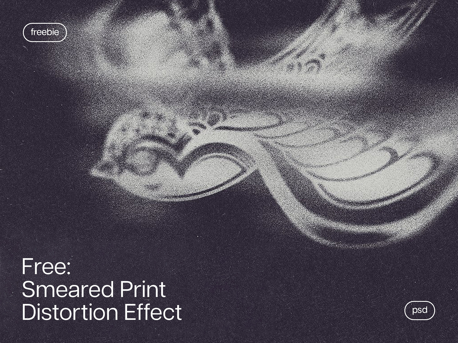 Smeared Print Distortion Effect by Pixelbuddha on Dribbble