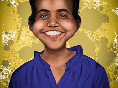 Caricature Art | Smile please adobephotoshop caricature cartoon comics design digital art illustration sketching
