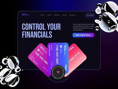 Online banking website design I UX/UI landing page app bank branding colors design graphic design illustration landingpage logo logodesign onlinebank onlinebanking onlinecard typography ui ux uxui vector website websitedesign