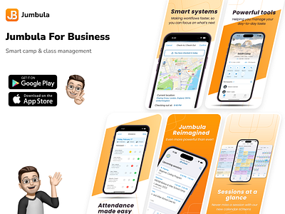 Jumbula For Business app app design branding design illustration logo shop ui ux website design