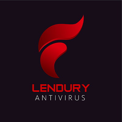 Antivirus Logo adobe illustrator antivirus branding design graphic design illustration logo red typography vector