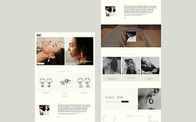 Jewelry concept redesign bestwebsites design elegant jewelery jewelry landing modern ui web website