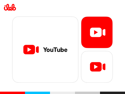YouTube Logo Redesign branding logo red redesign wordmark youtube