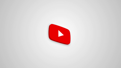 Youtube 3D logo animation 3d after effect animation c4d graphic design marketing motion graphics youtube