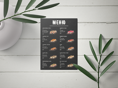 Creating a menu a4 art branding catalog design flyer food graphic design illustration leaflet list menu paper polygraphic poster price restaurant sushi typography vector