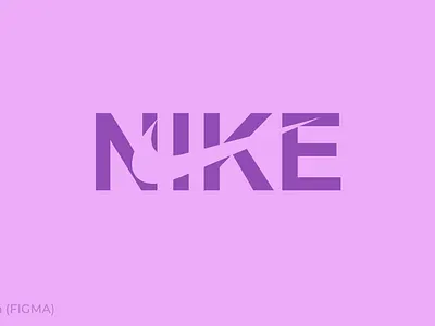 NIKE (Logo Re-design) design graphic design illustration logo typography vector