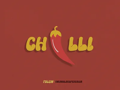 Chilli chilli design graphic design illustration logo typography vector