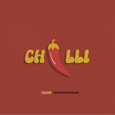 Chilli chilli design graphic design illustration logo typography vector