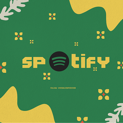 SPOTIFY design graphic design illustration logo music spotify typography vector