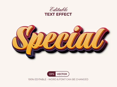 Special Text Effect Soft Style 3d design editable effect font lettering modern soft style summer text type typeface typography
