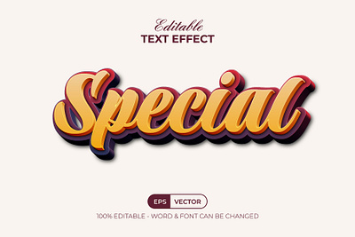 Special Text Effect Soft Style 3d design editable effect font lettering modern soft style summer text type typeface typography