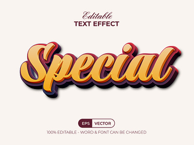 Special Text Effect Soft Style 3d design editable effect font lettering modern soft style summer text type typeface typography