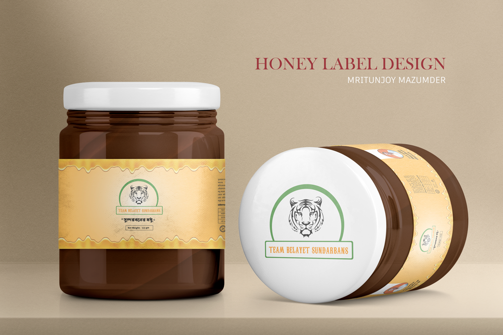 HONEY BOX & Label PACAKAGING by Mritunjoy Mazumder on Dribbble