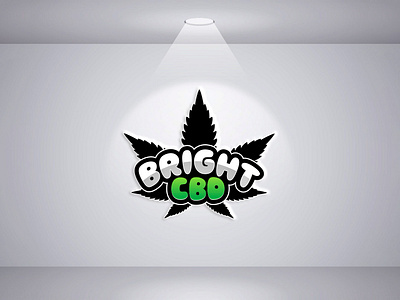 Bright Cbd Logo Design cannabis edibles logo medical cannabis packaging