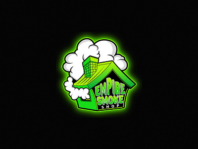 Empire Smoke Shop Cannabis Hemp Cbd Logo Design medical cannabis packaging