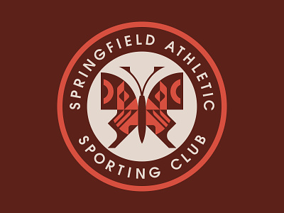 Springfield Athletic SC badge crest football illinois logo soccer springfield