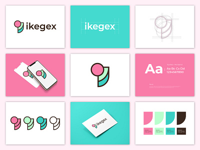 ikegex logo design and brand style guide brand guide brand guide identity brand guidelines brand manual brand style brand style guide brandbook branding branding design i letter i letter logo i logo icon identity logo logo design minimal logo minimalist logo style guide typography