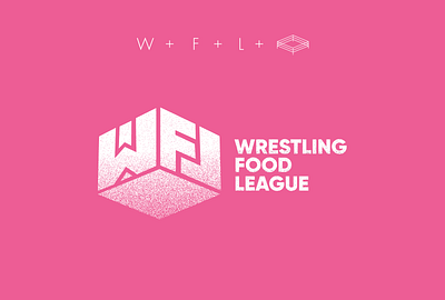 Logo Wrestling Food League design hand type handmadefont illustration logo type wrestling